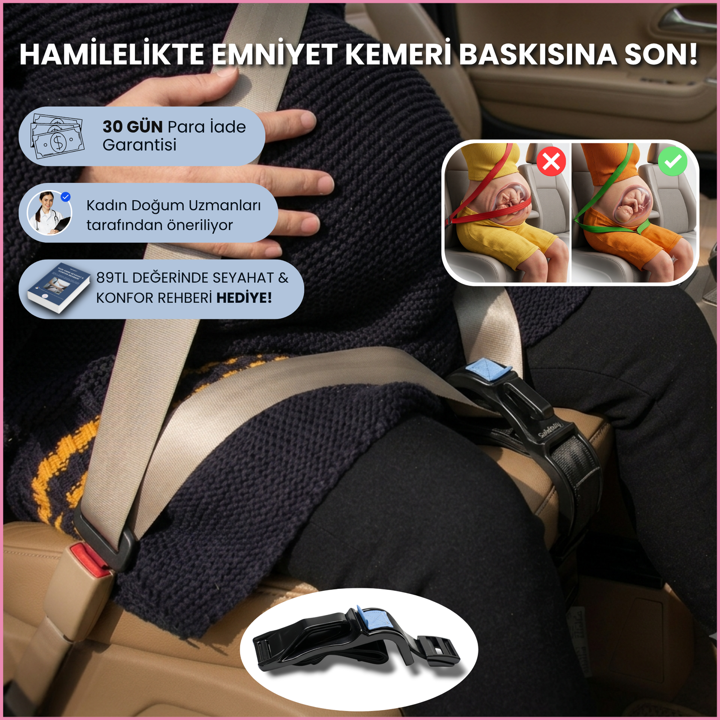 MomSafe™ Gebelik Döneminde Huzurlu Yolculuk