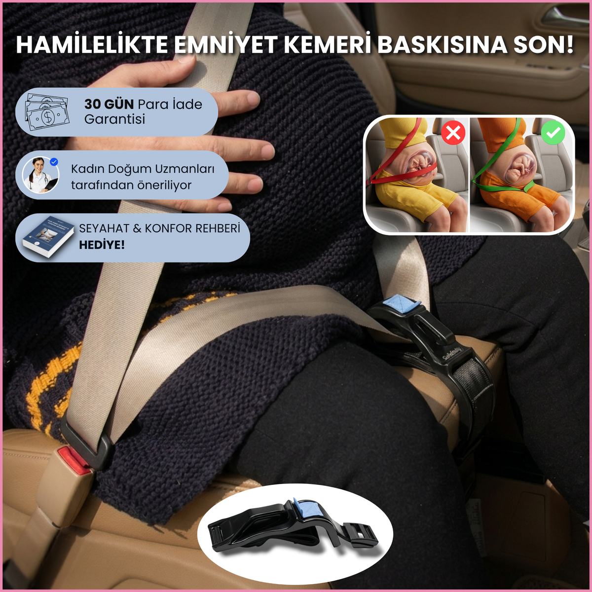 MomSafe™ Gebelik Döneminde Huzurlu Yolculuk